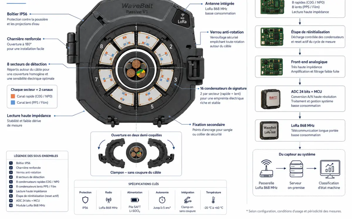 WaveBelt en environnement industriel